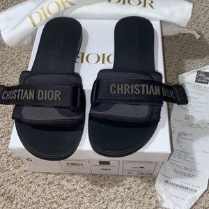 Dior Black slides